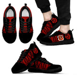 Rose Plant Gorgeous Lovely Logo Cincinnati Bengals Sneakers