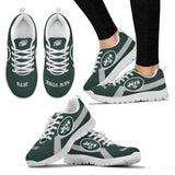 New York Jets Line Logo Sneakers