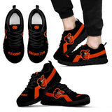 Baltimore Orioles Line Logo Sneakers