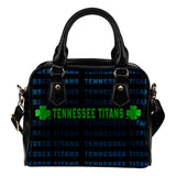 Colorful Tennessee Titans Stunning Letters Shoulder Handbags