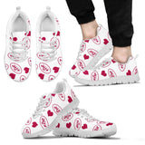 Sweeten Dreamy Love Pattern With Logo New York Jets Sneakers