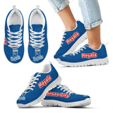 Magnificent Kansas City Royals Amazing Logo Sneakers
