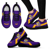 LSU Tigers Line Logo Sneakers