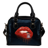 Beautiful Lips Elegant Logo Arizona Wildcats Shoulder Handbags
