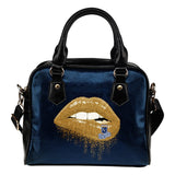 Beautiful Lips Elegant Logo Kansas City Royals Shoulder Handbags