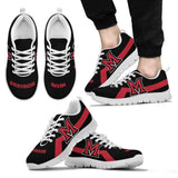 Miami RedHawks Line Logo Sneakers