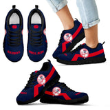 New York Yankees Line Logo Sneakers
