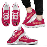 Magnificent Arizona Cardinals Amazing Logo Sneakers