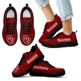 Magnificent Oklahoma Sooners Amazing Logo Sneakers