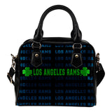 Colorful Los Angeles Rams Stunning Letters Shoulder Handbags