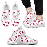 Sweeten Dreamy Love Pattern With Logo Chicago Bears Sneakers