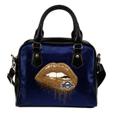 Beautiful Lips Elegant Logo Milwaukee Brewers Shoulder Handbags