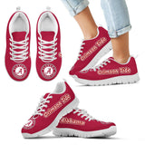 Magnificent Alabama Crimson Tide Amazing Logo Sneakers