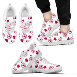 Sweeten Dreamy Love Pattern With Logo Washington Redskins Sneakers