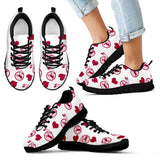 Sweeten Dreamy Love Pattern With Logo Washington Redskins Sneakers