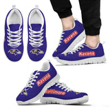 Magnificent Baltimore Ravens Amazing Logo Sneakers