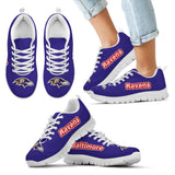 Magnificent Baltimore Ravens Amazing Logo Sneakers