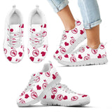 Sweeten Dreamy Love Pattern With Logo Washington Redskins Sneakers