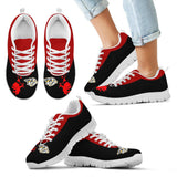 Cute Cupid Angel Background Nashville Predators Sneakers