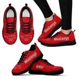 Magnificent SMU Mustangs Amazing Logo Sneakers