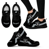 Oakland Raiders Line Logo Sneakers