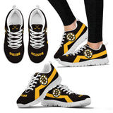 Boston Bruins Line Logo Sneakers
