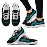 San Jose Sharks Line Logo Sneakers