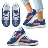 Magnificent San Diego Padres Amazing Logo Sneakers