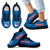 Magnificent New York Rangers Amazing Logo Sneakers