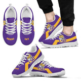 LSU Tigers Line Logo Sneakers
