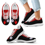 Cute Cupid Angel Background Toronto Blue Jays Sneakers