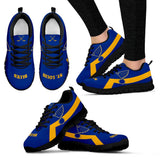 St. Louis Blues Line Logo Sneakers