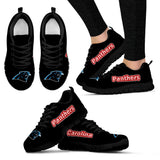 Magnificent Carolina Panthers Amazing Logo Sneakers