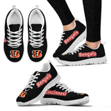 Magnificent Cincinnati Bengals Amazing Logo Sneakers