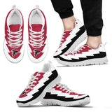 Jagged Saws Creative Draw Atlanta Falcons Sneakers