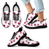 Sweeten Dreamy Love Pattern With Logo Washington Nationals Sneakers