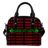 Colorful Kansas City Chiefs Stunning Letters Shoulder Handbags