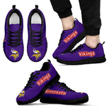 Magnificent Minnesota Vikings Amazing Logo Sneakers