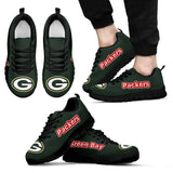 Magnificent Green Bay Packers Amazing Logo Sneakers