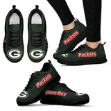 Magnificent Green Bay Packers Amazing Logo Sneakers