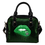 Beautiful Lips Elegant Logo Dallas Stars Shoulder Handbags
