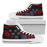 Lovely Rose Thorn Incredible New York Giants High Top Shoes