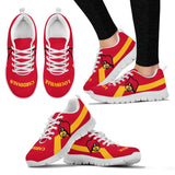 Louisville Cardinals Line Logo Sneakers