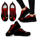Cute Cupid Angel Background Texas Longhorns Sneakers