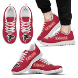 Magnificent Atlanta Falcons Amazing Logo Sneakers