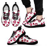 Sweeten Dreamy Love Pattern With Logo Oakland Raiders Sneakers