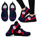 New York Yankees Line Logo Sneakers