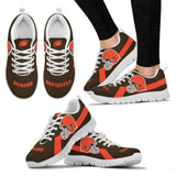 Cleveland Browns Line Logo Sneakers