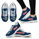 Magnificent Los Angeles Rams Amazing Logo Sneakers