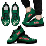 Magnificent South Florida Bulls Amazing Logo Sneakers